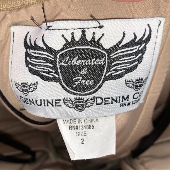 Liberated & Free black strapless knee length lace pleated party dress size 2 - Picture 5 of 6